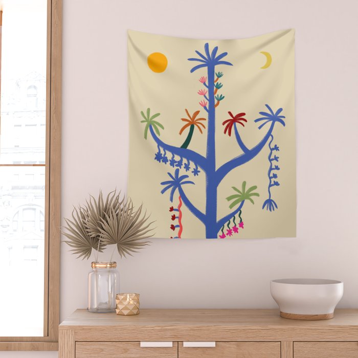 THE MAGIC TREE Wall Tapestry Gallery Image 2