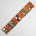 Bergama Northwest Anatolian Rug Print Table Runner Gallery Image 3
