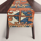 Bergama Northwest Anatolian Rug Print Table Runner Gallery Image 1