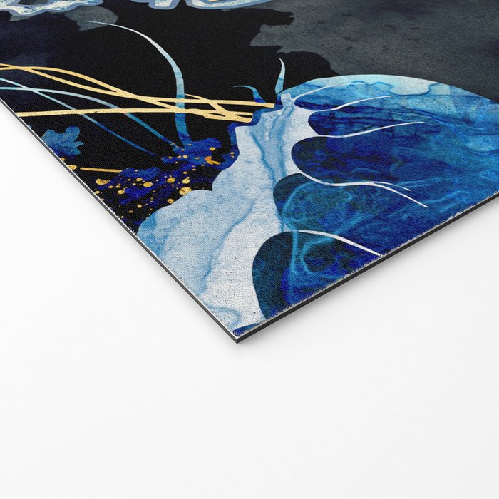 Metallic Ocean III Welcome Mat Gallery Image 2