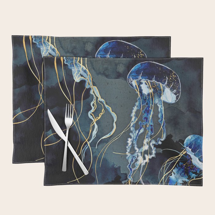 Metallic Ocean III Placemat Gallery Image 1