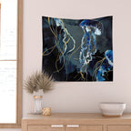 Metallic Ocean III Wall Tapestry Gallery Image 2
