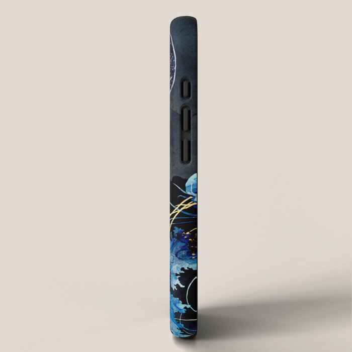 Metallic Ocean III iPhone Case Gallery Image 2