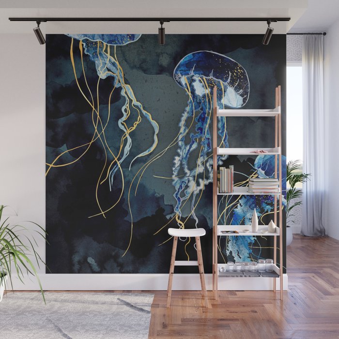 Metallic Ocean III Wall Mural Gallery Image 1