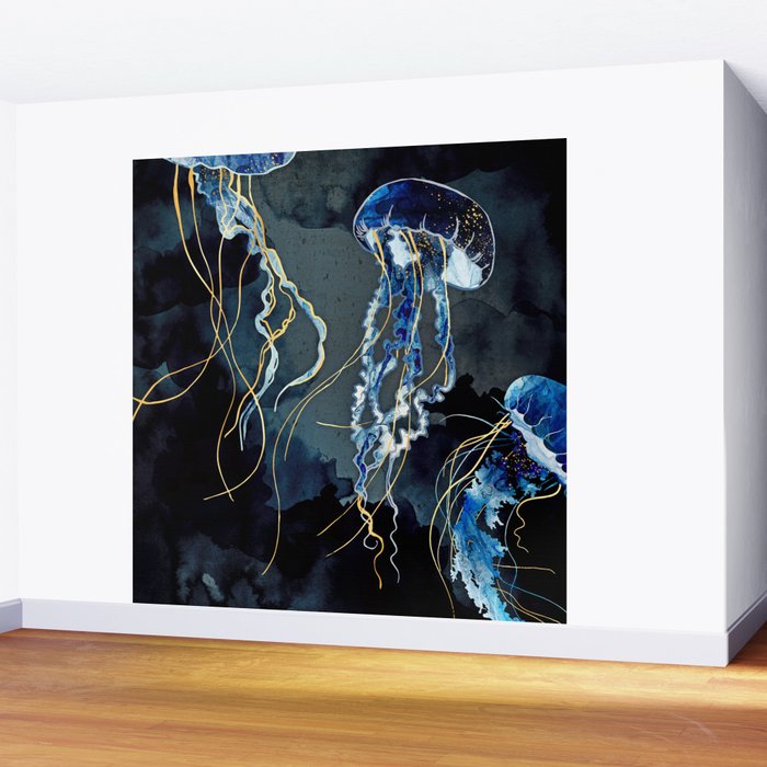 Metallic Ocean III Wall Mural Gallery Image 2