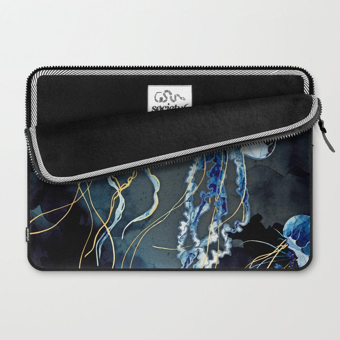 Metallic Ocean III Laptop Sleeve Gallery Image 2