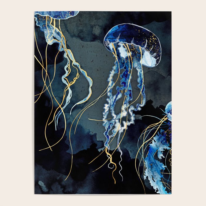 Metallic Ocean III Poster Gallery Image 1