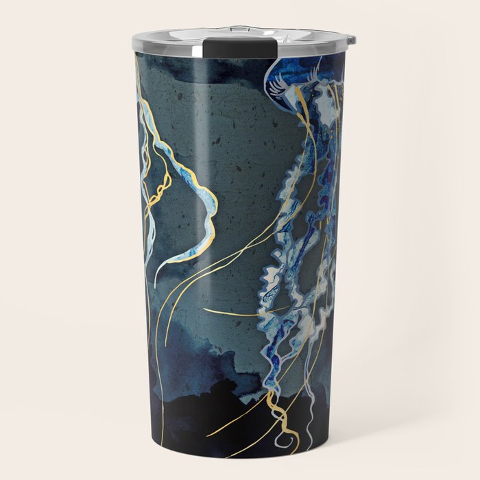 Metallic Ocean III Travel Mug Gallery Image 1
