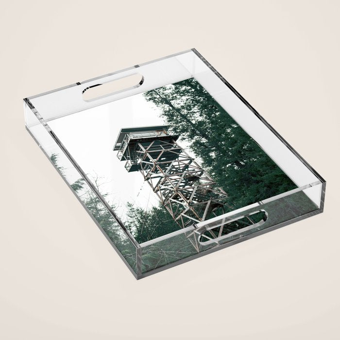 Fire Lookout II Acrylic Tray Gallery Image 1