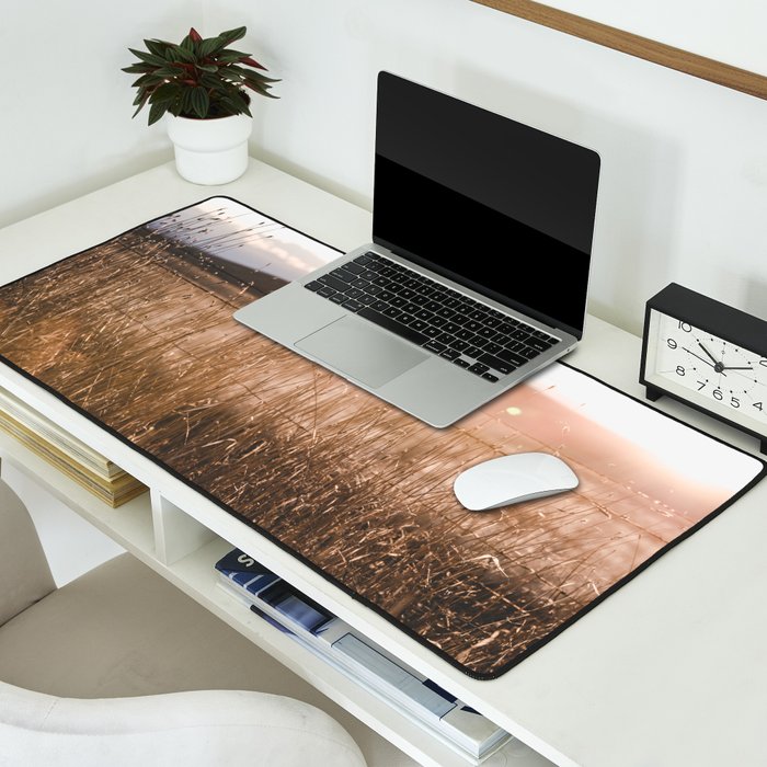 And So The Adventure Begins - Rustic Western Desk Mat Gallery Image 2