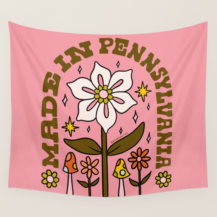 Made In Pennsylvania Wall Tapestry Gallery Image 4