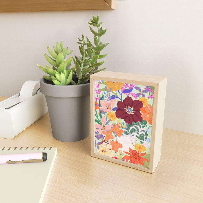 Splendid Flowers Mini Art Print Gallery Image 2