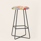 Splendid Flowers Stool Gallery Image 1