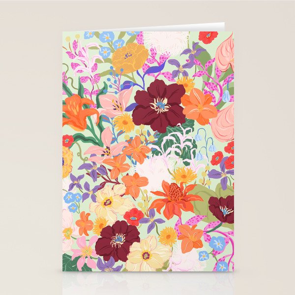 Splendid Flowers Stationery Card Gallery Image 2