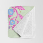 Splendid Flowers Throw Blanket Gallery Image 3