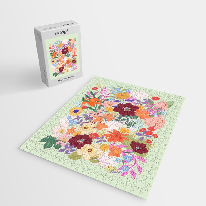 Splendid Flowers Jigsaw Puzzle Gallery Image 2