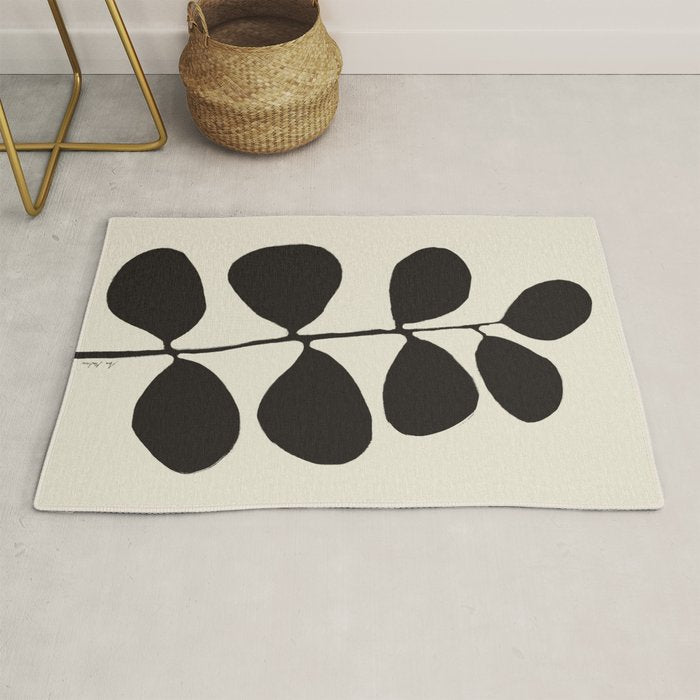 Branch silhouette Rug Gallery Image 1