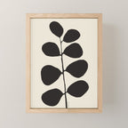 Branch silhouette Mini Art Print Gallery Image 1