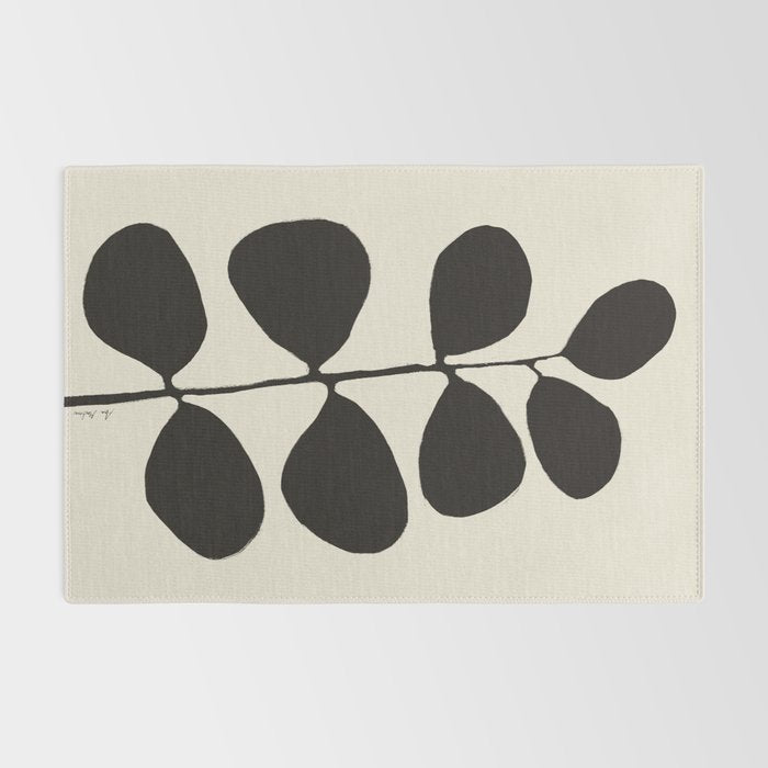 Branch silhouette Rug Gallery Image 2