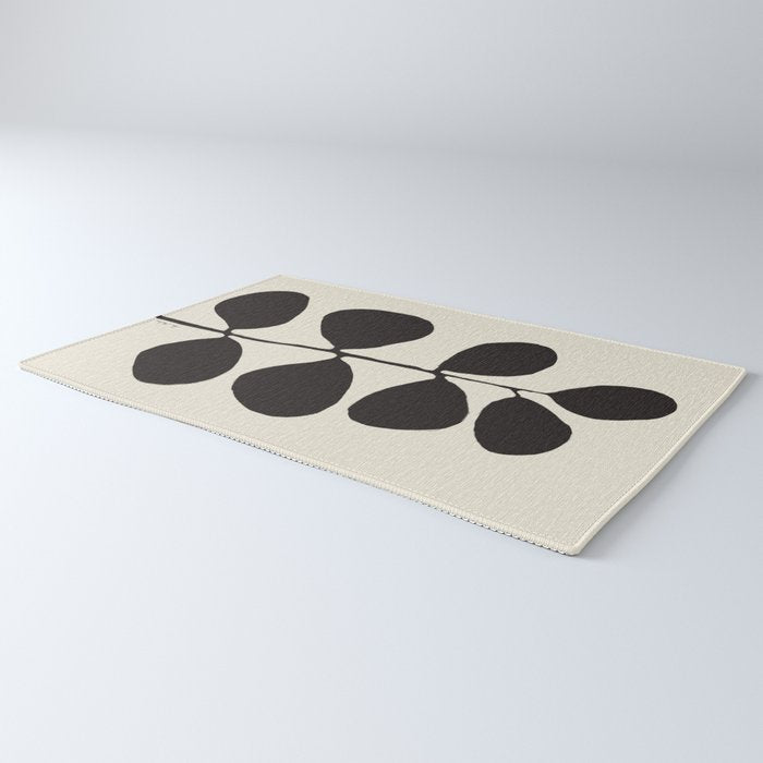Branch silhouette Rug Gallery Image 3