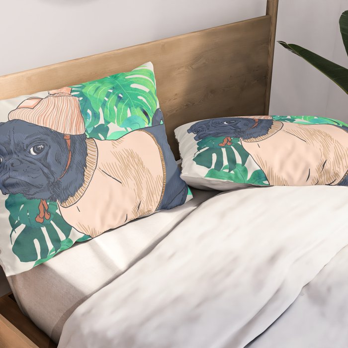 Got a Pug? Pillow Sham Gallery Image 2
