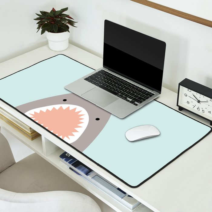 shark attack Desk Mat Gallery Image 2