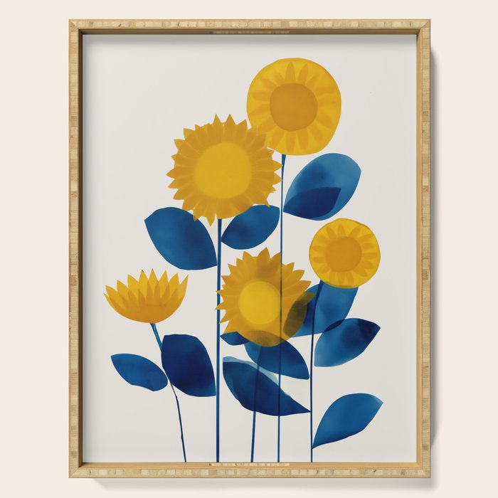 Sunlit Harmony Serving Tray Gallery Image 1