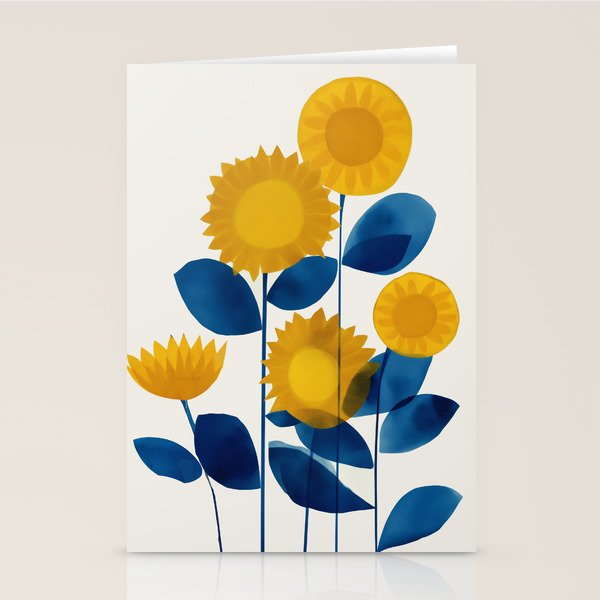 Sunlit Harmony Stationery Card Gallery Image 1