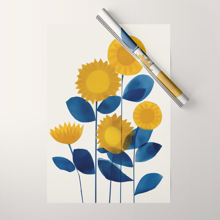 Sunlit Harmony Wrapping Paper Gallery Image 1