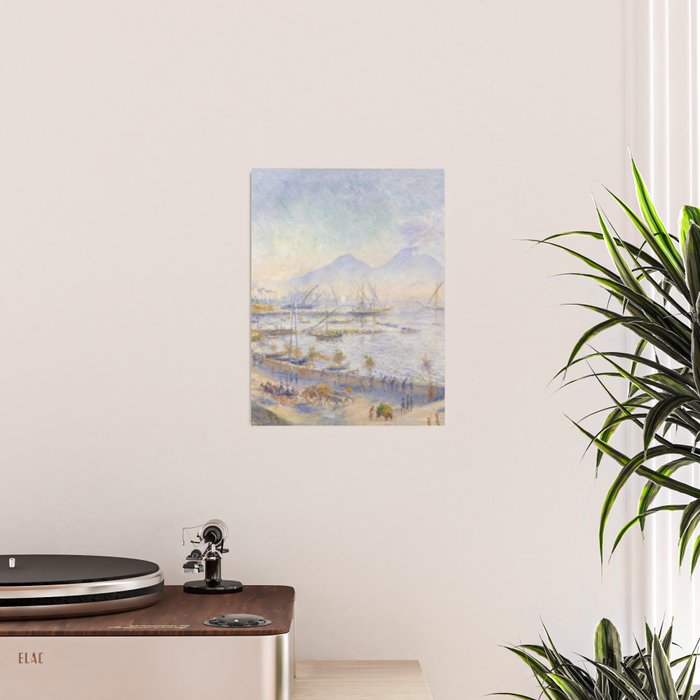 The Bay of Naples by Auguste Renoir Poster Gallery Image 2