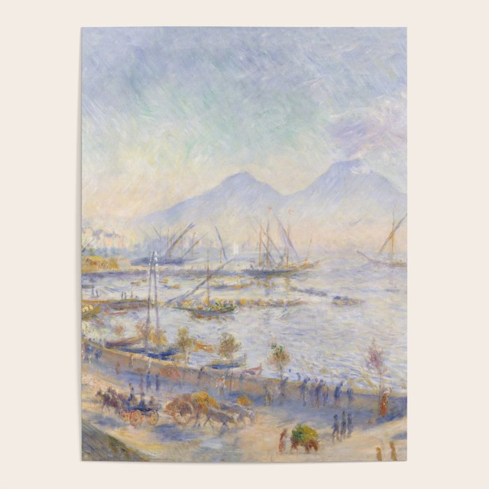 The Bay of Naples by Auguste Renoir Poster Gallery Image 1
