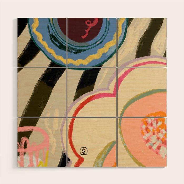 MELON FOR BREAKFAST Wood Wall Art Gallery Image 1