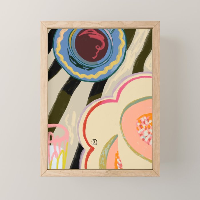 MELON FOR BREAKFAST Mini Art Print Gallery Image 1