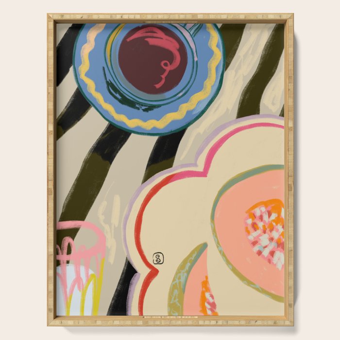 MELON FOR BREAKFAST Serving Tray Gallery Image 1