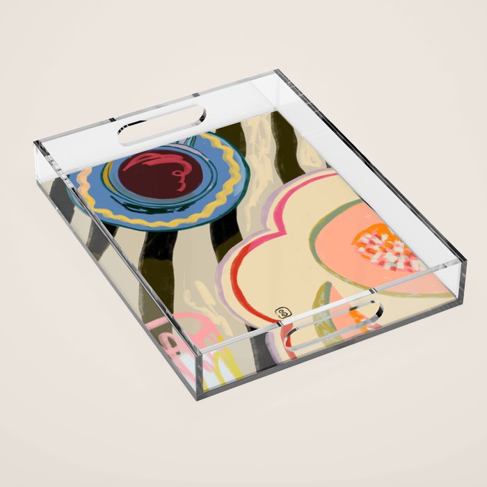 MELON FOR BREAKFAST Acrylic Tray Gallery Image 1