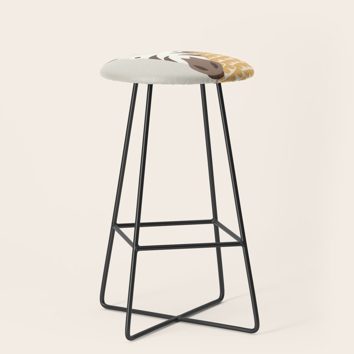 Whimsical Zebra Stool Gallery Image 1