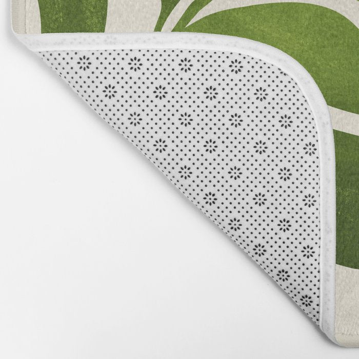 The Wanderer - House Plant Illustration Bath Mat Gallery Image 2