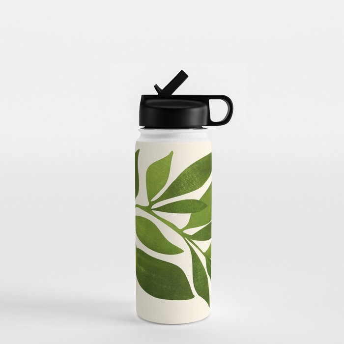 The Wanderer - House Plant Illustration Water Bottle Gallery Image 1