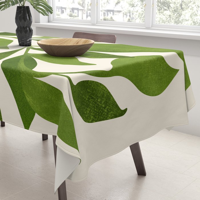 The Wanderer - House Plant Illustration Tablecloth Gallery Image 3