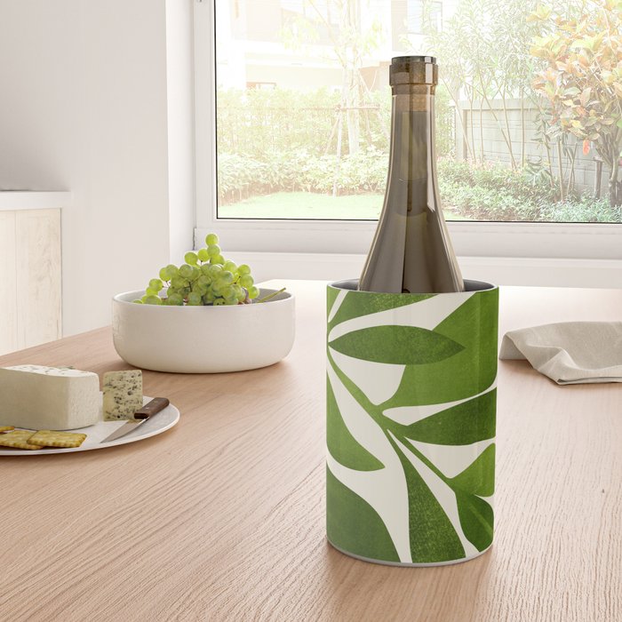 The Wanderer - House Plant Illustration Wine Chiller Gallery Image 4