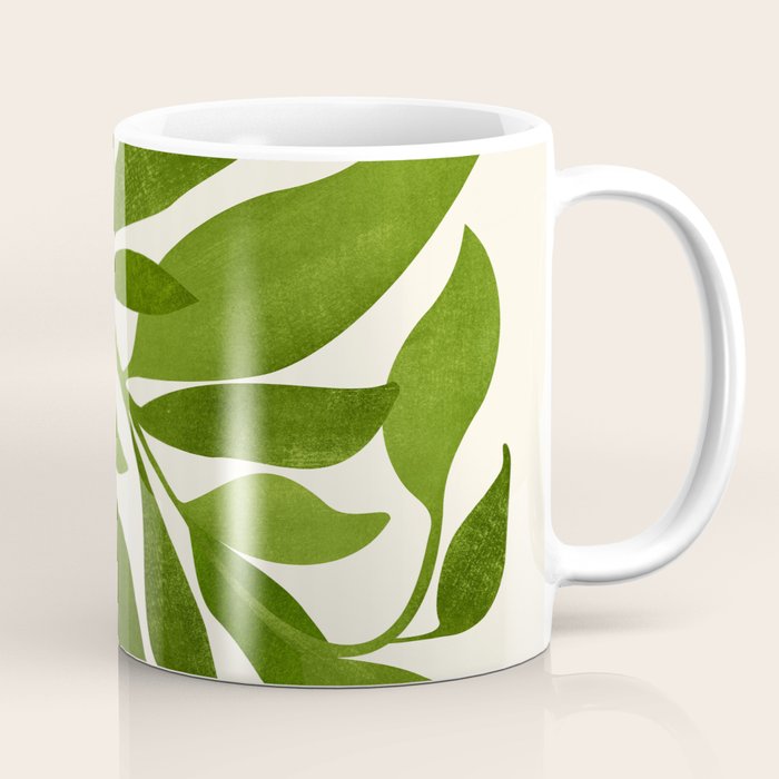 The Wanderer - House Plant Illustration Coffee Mug Gallery Image 1