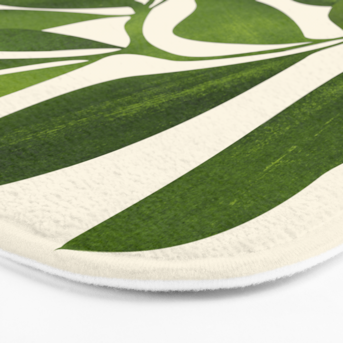 The Wanderer - House Plant Illustration Bath Mat Gallery Image 3