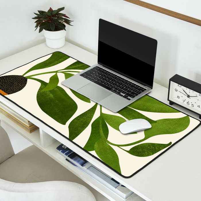 The Wanderer - House Plant Illustration Desk Mat Gallery Image 2