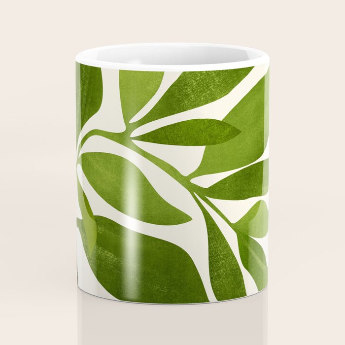 The Wanderer - House Plant Illustration Coffee Mug Gallery Image 4
