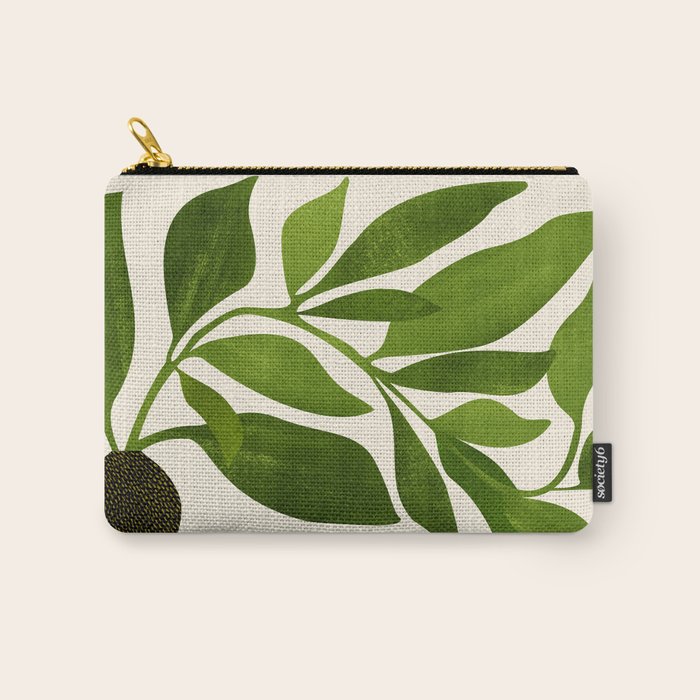 The Wanderer - House Plant Illustration Carry All Pouch Gallery Image 1