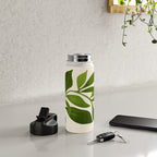 The Wanderer - House Plant Illustration Water Bottle Gallery Image 4
