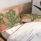 Strong Desert Cactus Pillow Sham Gallery Image 2