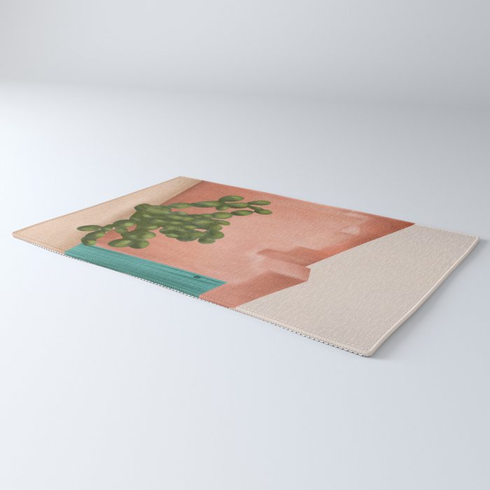 Strong Desert Cactus Rug Gallery Image 3