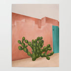 Strong Desert Cactus Poster Gallery Image 4