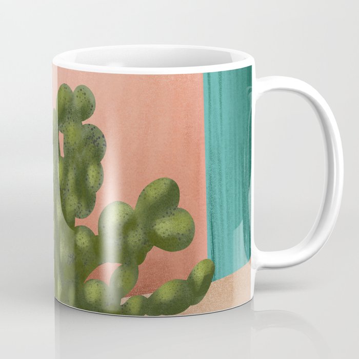 Strong Desert Cactus Coffee Mug Gallery Image 1